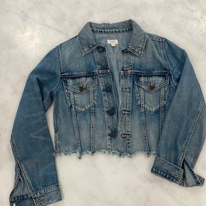 Able brand cut off Jean jacket